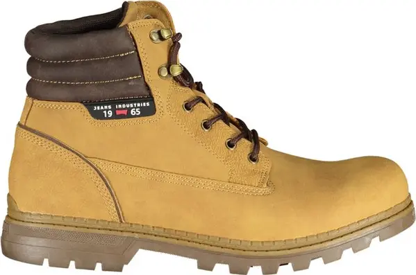 Yellow Polyurethane Men Boot