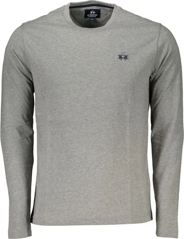 Grigio Cotton Men T-Shirt