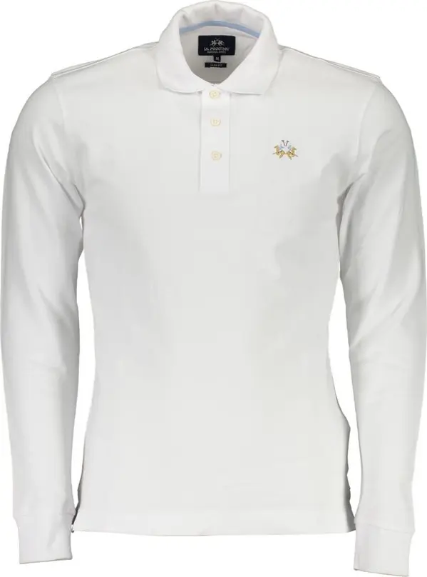 Elegant Slim Fit Polo with Embroidery Details
