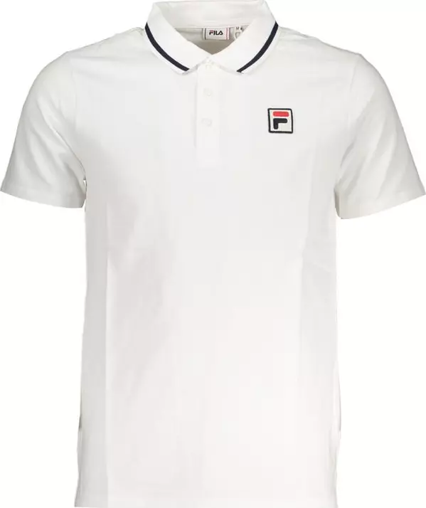 White Cotton Men's Polo Shirt