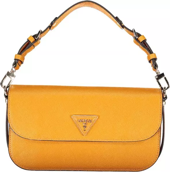 Grigio Polyurethane Women Handbag