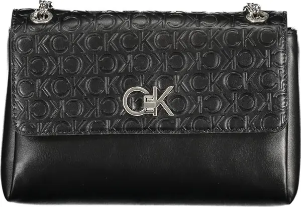 Nero Polyester Women Handbag