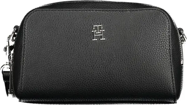 Nero Poliuretano Woman Shoulder Bag