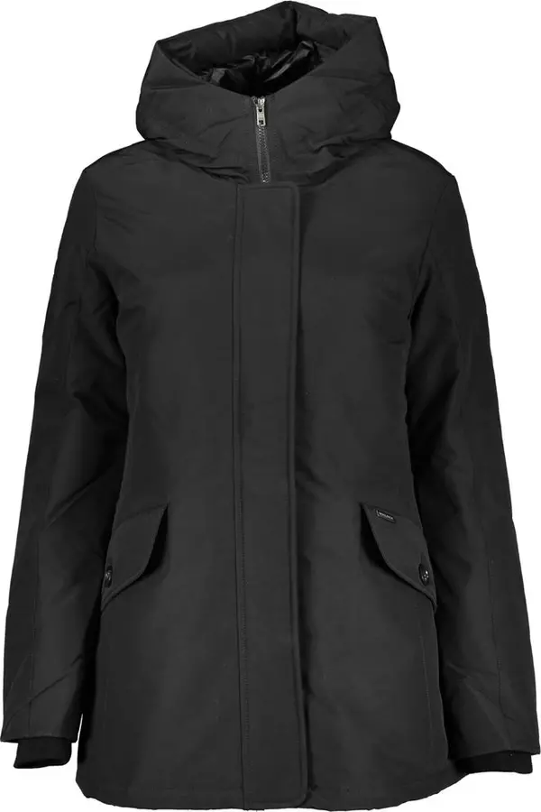 Black Cotton Women's Jacket
