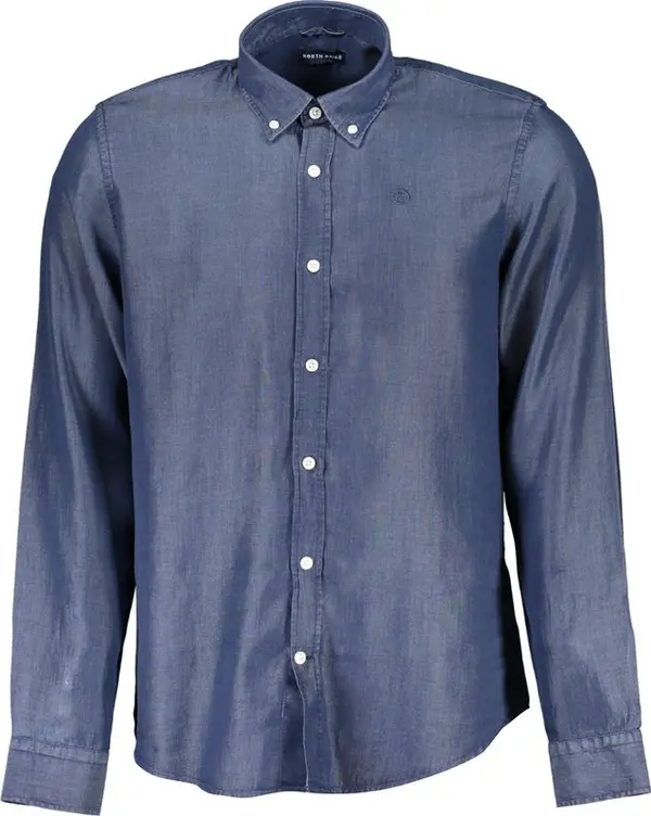 Blue Lyocell Men's Shirt