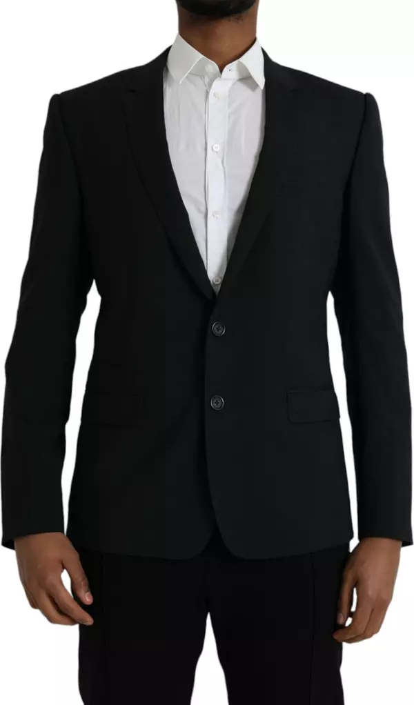 Blue GOLD Notch Single Breasted Coat Blazer