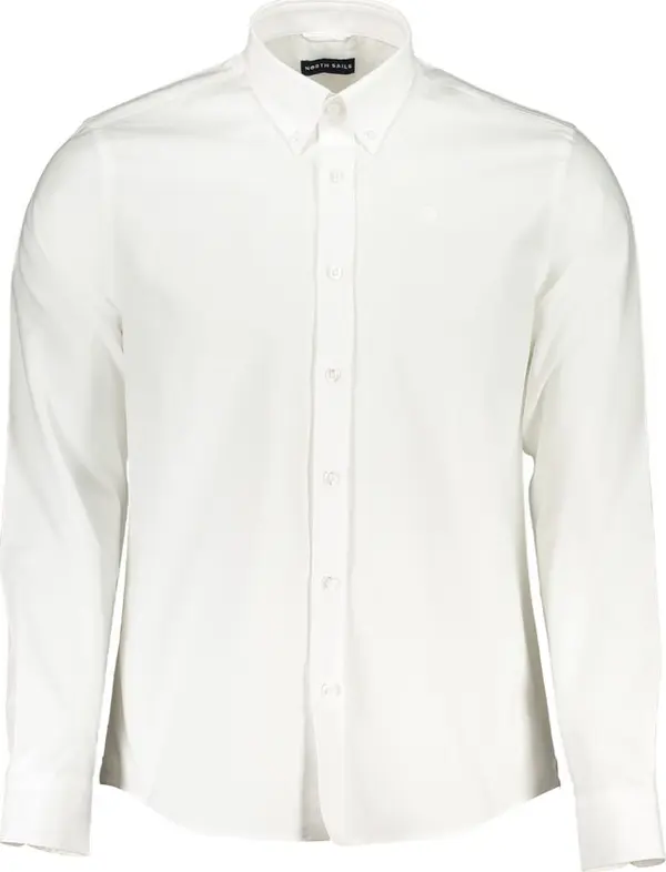 White Cotton Men's Shirt