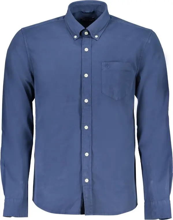 Blue Organic Cotton Men Shirt