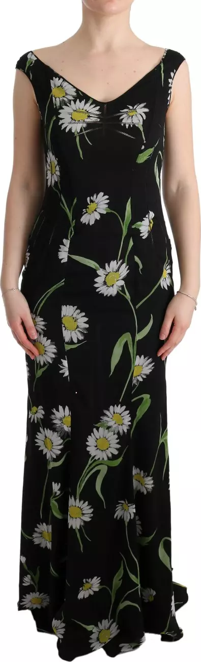 Sunflower Silk Stretch Sheath Dress