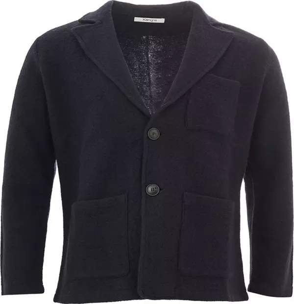 Blue Wool Blazer