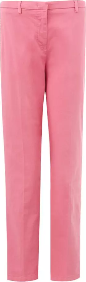 Pink Cotton Chino Pants