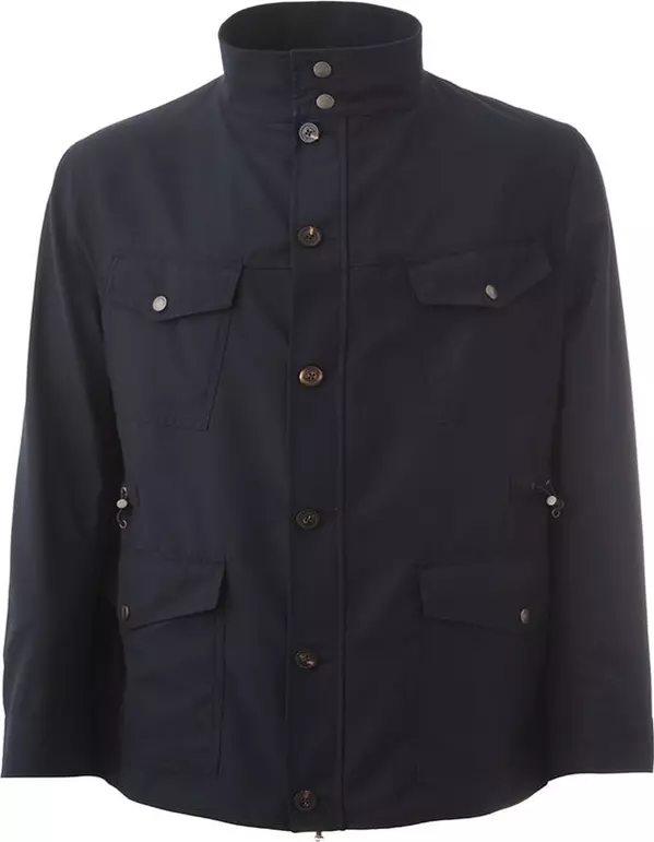 Blue Wool Coat