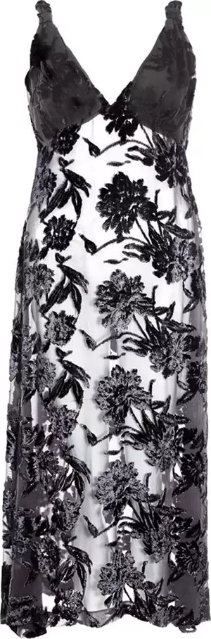 Black Viscose Cocktail Dress