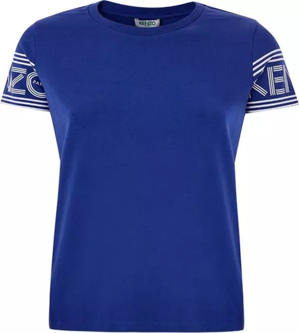 Blue Cotton T-Shirt