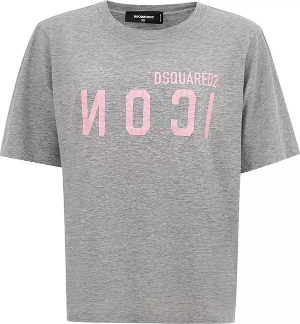 Gray Cotton T-Shirt