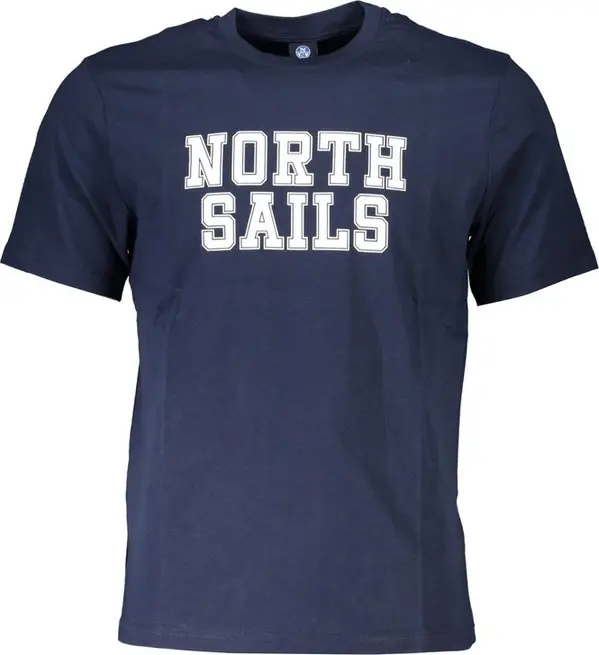 Blu Cotton Men T-Shirt