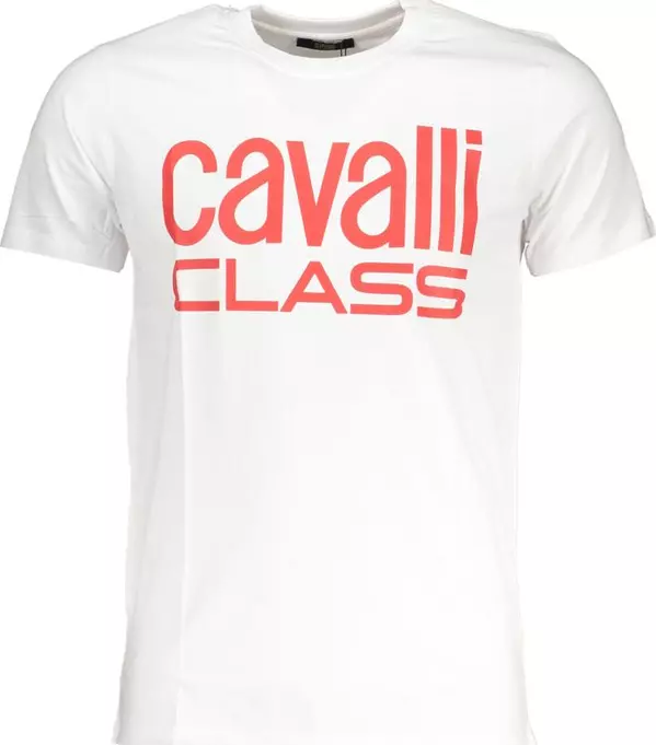 Bianco Cotton Uomo T-Shirt