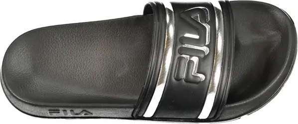 Black Polyurethane Women's Slipper