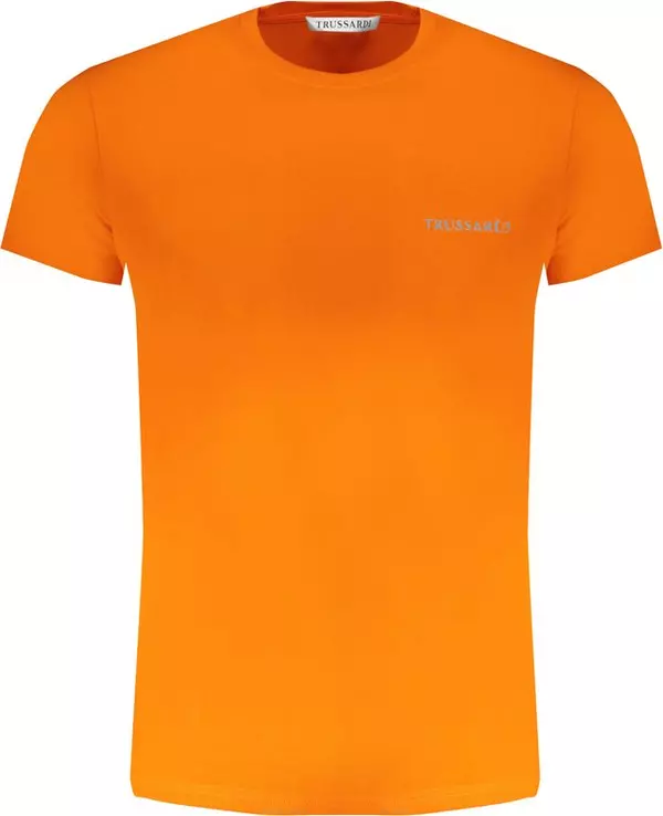 Arancione Cotton Men T-Shirt