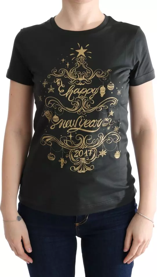 Green Cotton 2017 Motive T-Shirt