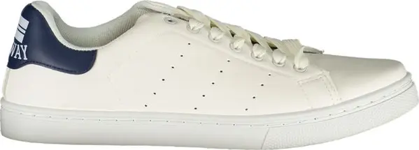 Bianco Poliuretano Uomo Sneaker