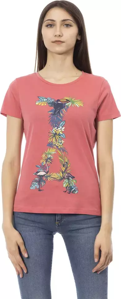 Fuchsia Cotton Tops & T-Shirt