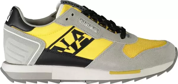 Gray Polyester Sneaker