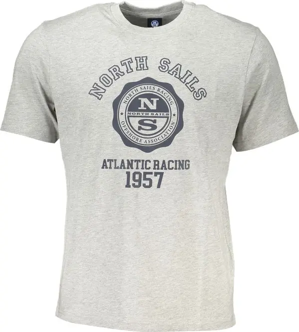 Grigio Cotton Men T-Shirt