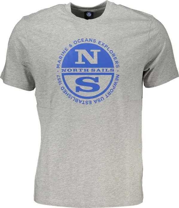 Gray Cotton T-Shirt