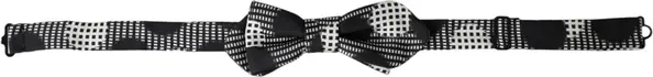 Multicolor Silk Polka Dot Adjustable Neck Men Papillon Bow Tie