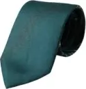 Green Printed 100% Silk Adjustable Men Tie