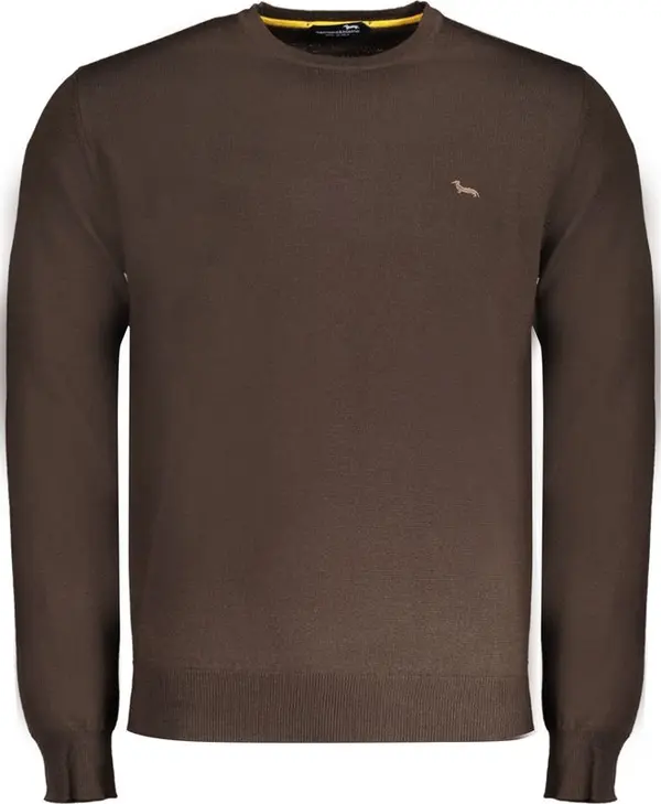 Marrone Wool Men Sweater