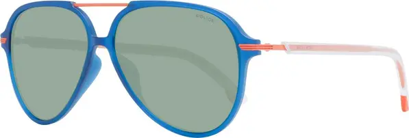 Blue Plastic Sunglasses