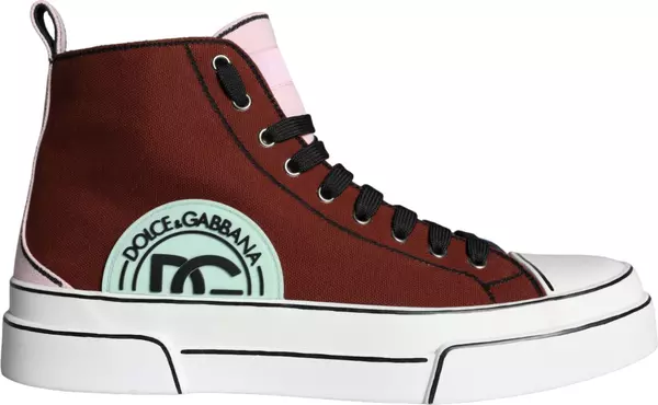 Multicolor Patchwork High Top Sneaker Shoes