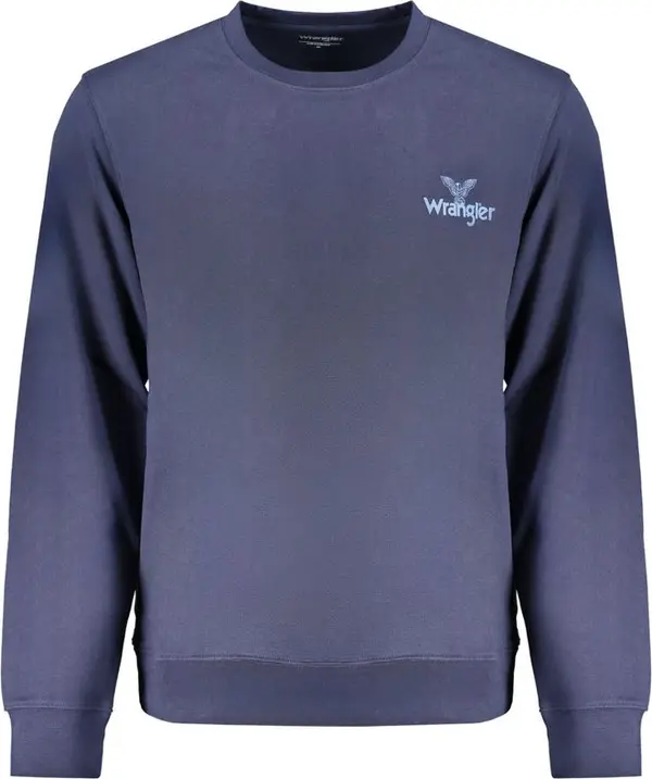 Blue Cotton Mens Sweatshirt