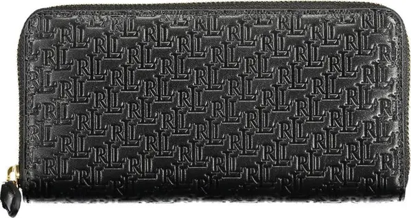 Black Leather Women Wallet