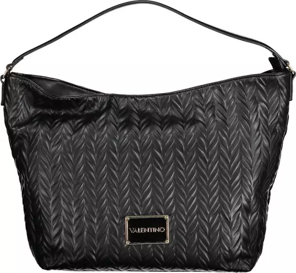 Black Polyurethane Women's Bag