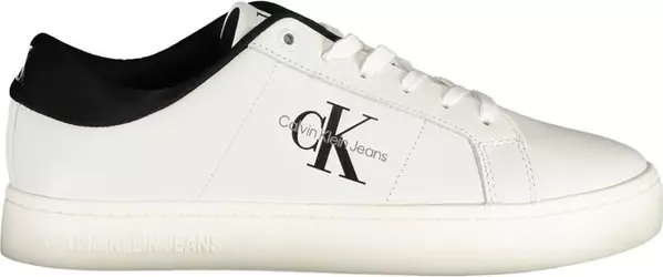 Bianco Polyurethane Men Sneaker