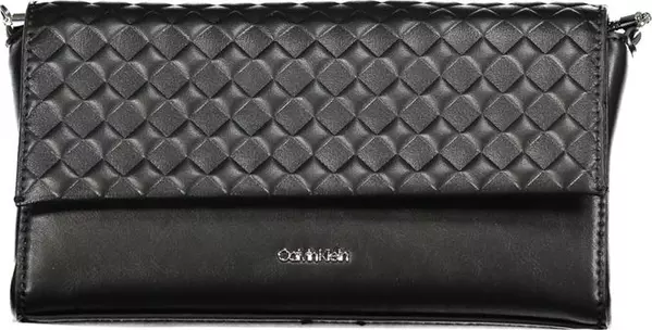 "Black Polyester Women Shoulder Bag"