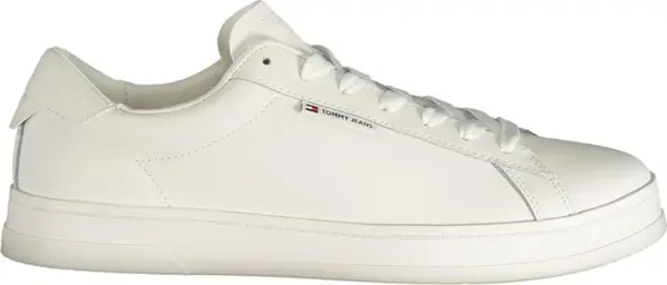 Bianco Poliuretano Uomo Sneaker