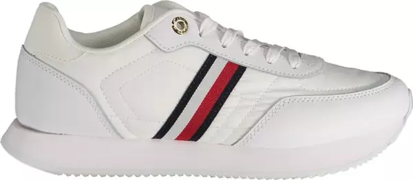White Leather Women Sneaker