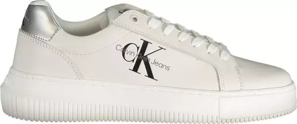 Bianco Polyurethane Women Sneaker