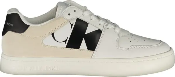 Bianco Polyurethane Men Sneaker