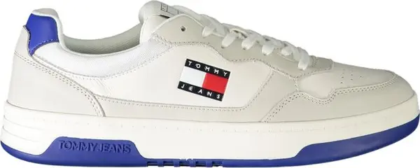 Bianco Polyurethane Men Sneaker
