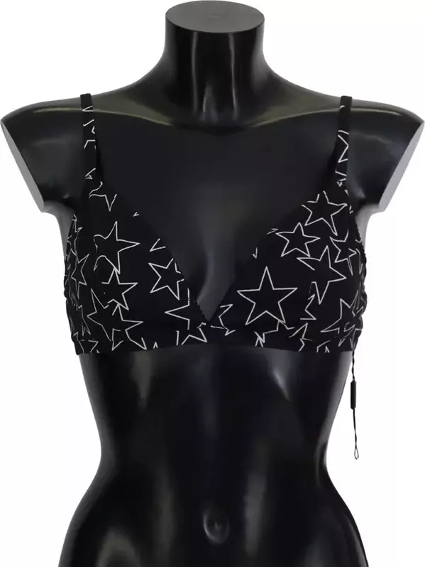 Black Millennials Star Non Wire Cotton Bra Underwear