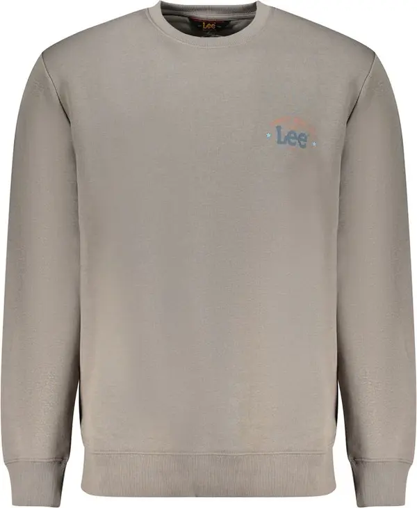 Grigio Cotton Men Sweatshirt