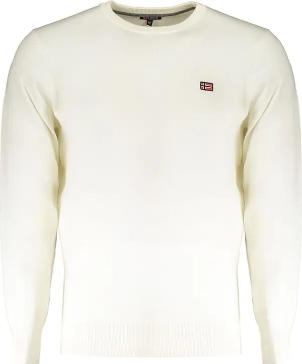 Bianco Poliammide Men's Sweater