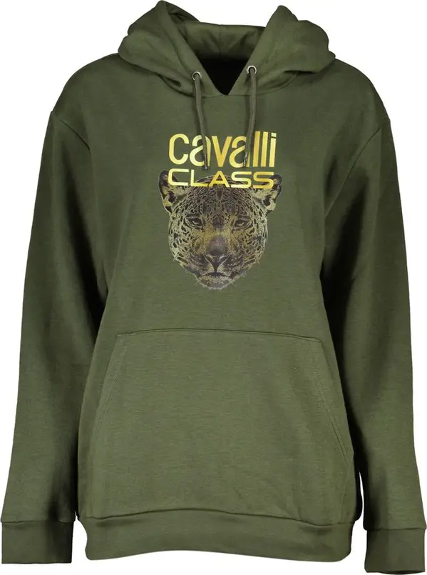 Verde Polyester Woman Sweatshirt