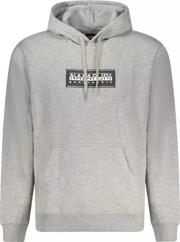 Grigio Cotton Men Sweatshirt