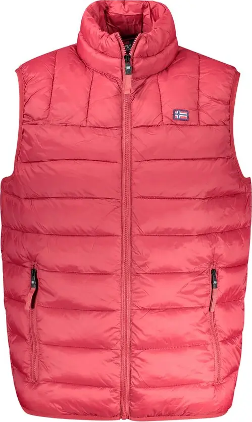 Rosso Polyamide Men's Vest
